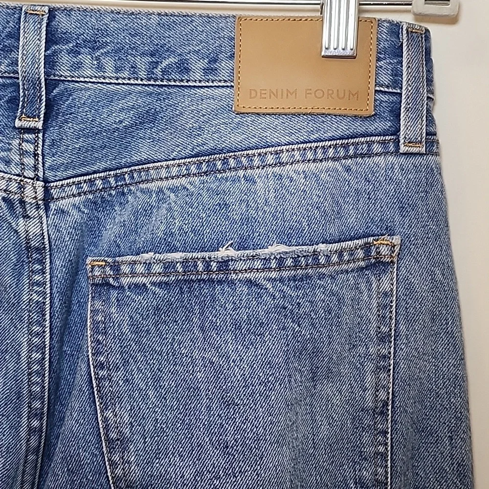 Aritzia 100% Cotton  Denim Forum The '90S Iggy Lo-Rise Baggy Jeans Size 27 - Picture 12 of 16